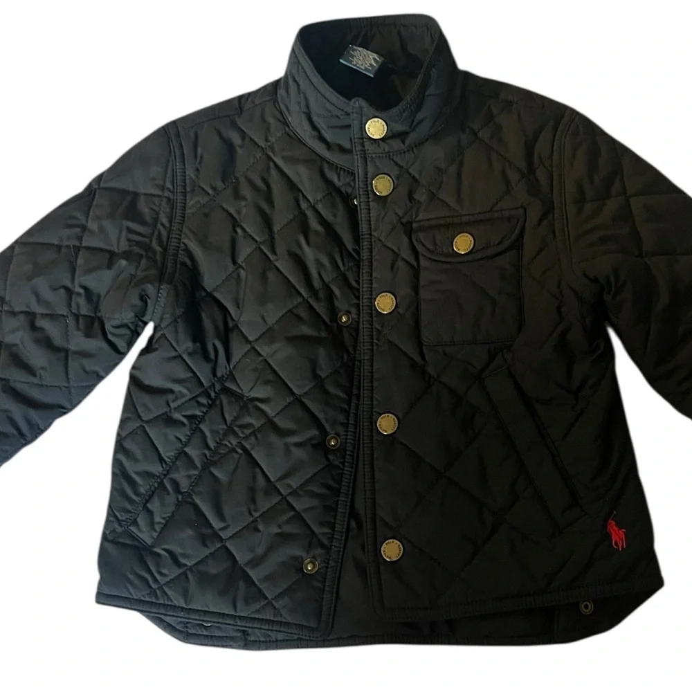 Ralph Lauren Girls Black Polo Jacket 🖤 (Size 2T)